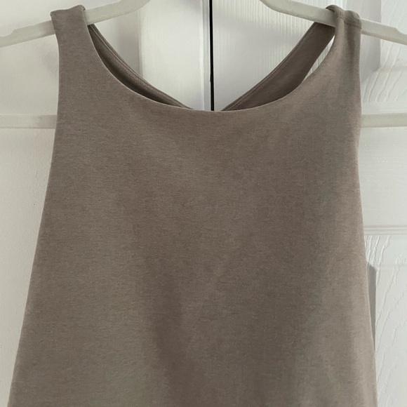 Beyond Yoga Spacedye Focus Cropped Tank Sports Bra Beige Size XL - Picture 5 of 8